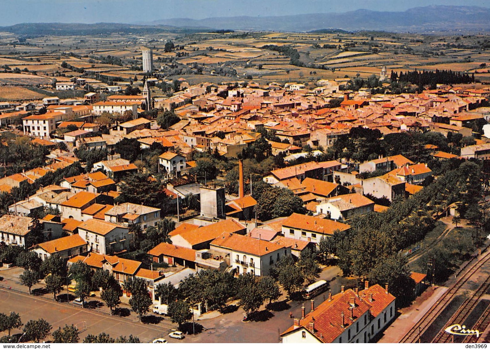 Paulhan - Vue Générale Aérienne - Paulhan