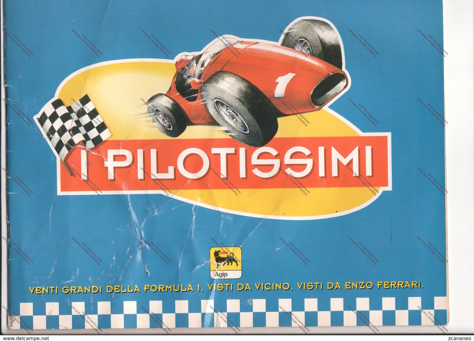 ALBUM I PILOTISSIMI - 20 GRANDI DI FORMULA 1 VISTI DA E. FERRARI - - Other & Unclassified