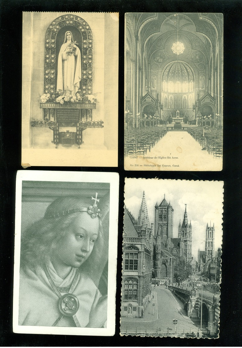 Lot De 60 Cartes Postales De Belgique  Gand     Lot Van 60 Postkaarten Van België  Gent - 60 Scans - 5 - 99 Cartes