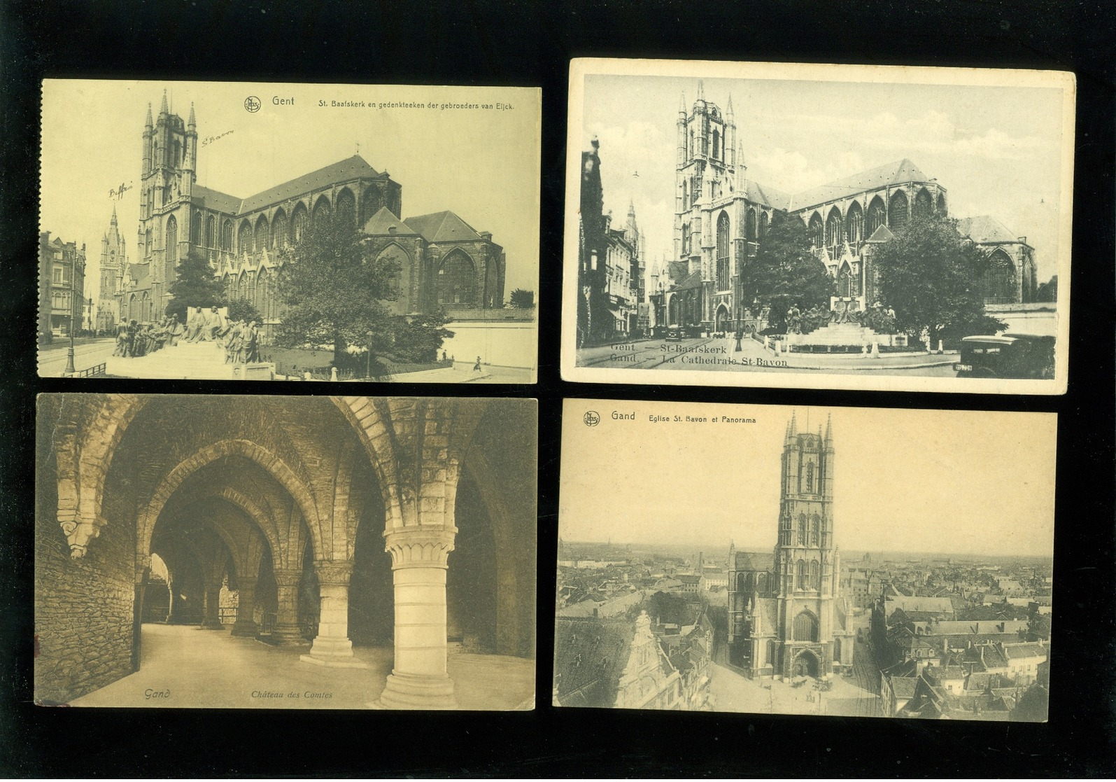 Lot de 60 cartes postales de Belgique  Gand     Lot van 60 postkaarten van België  Gent - 60 scans