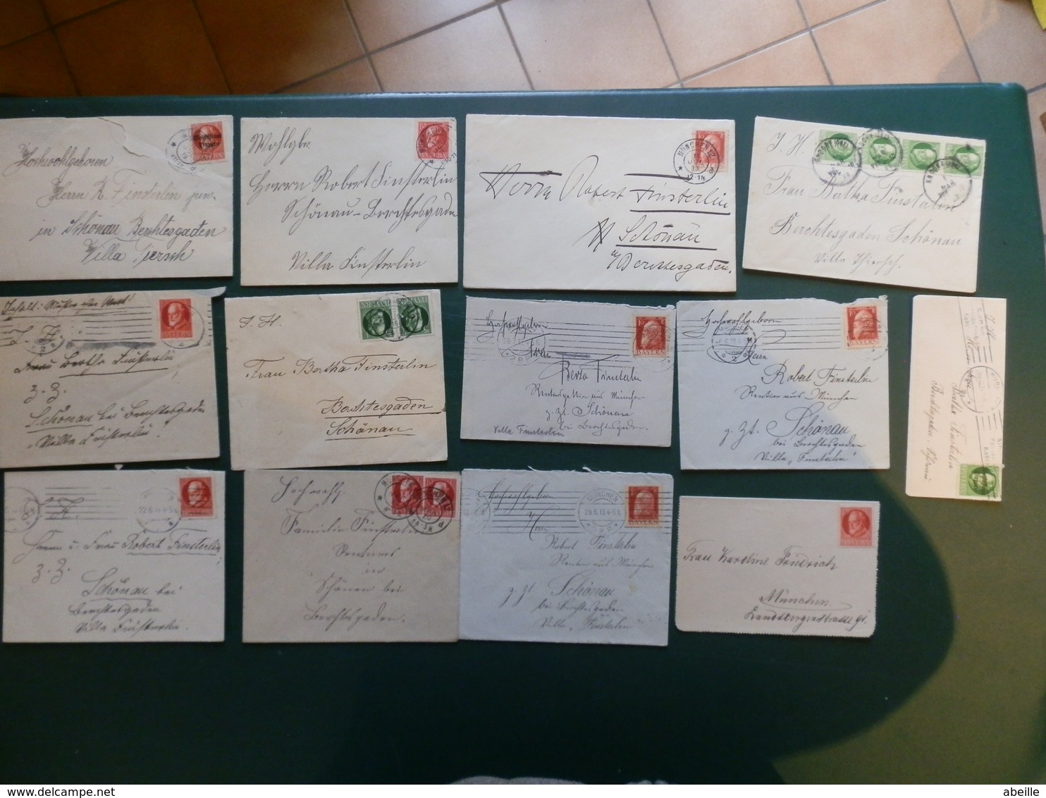 KARTONNEN DOOS 10    VENTE RAPIDE      25 LETTRES BAYERN - Other & Unclassified