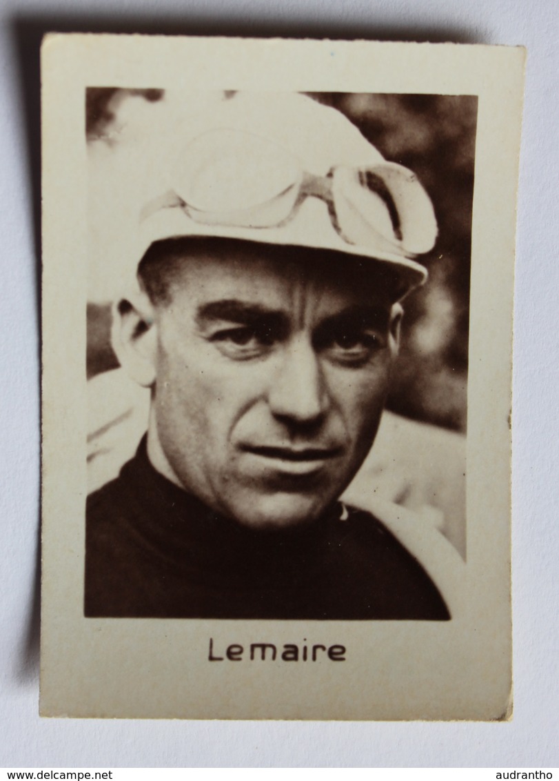 Belle Chromo Photo Cyclisme Tour De France 1933 Cycliste Georges Lemaire Chocolats Loriot Ets Ungemach Strasbourg - Ciclismo