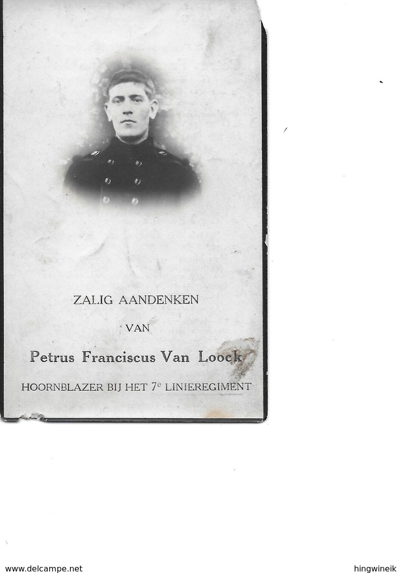 Van Loock P.f.(gesneuveld -niel 1893 -vienne Lancloitre 1916) - Religion & Esotérisme