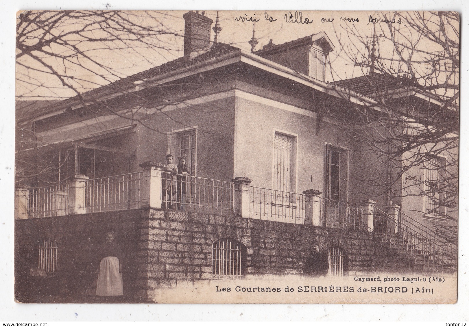 Carte Postale Serrieres De Briord Les Courtances - Non Classés