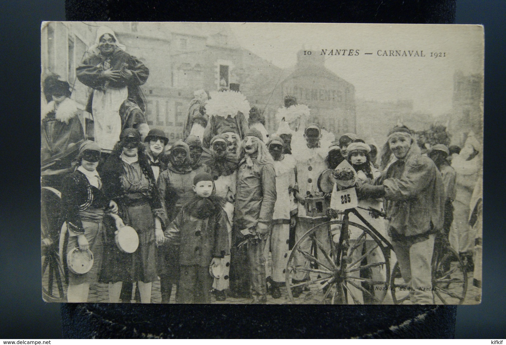 Nantes Carnaval 1921 Animée Déguisements Masques - Nantes