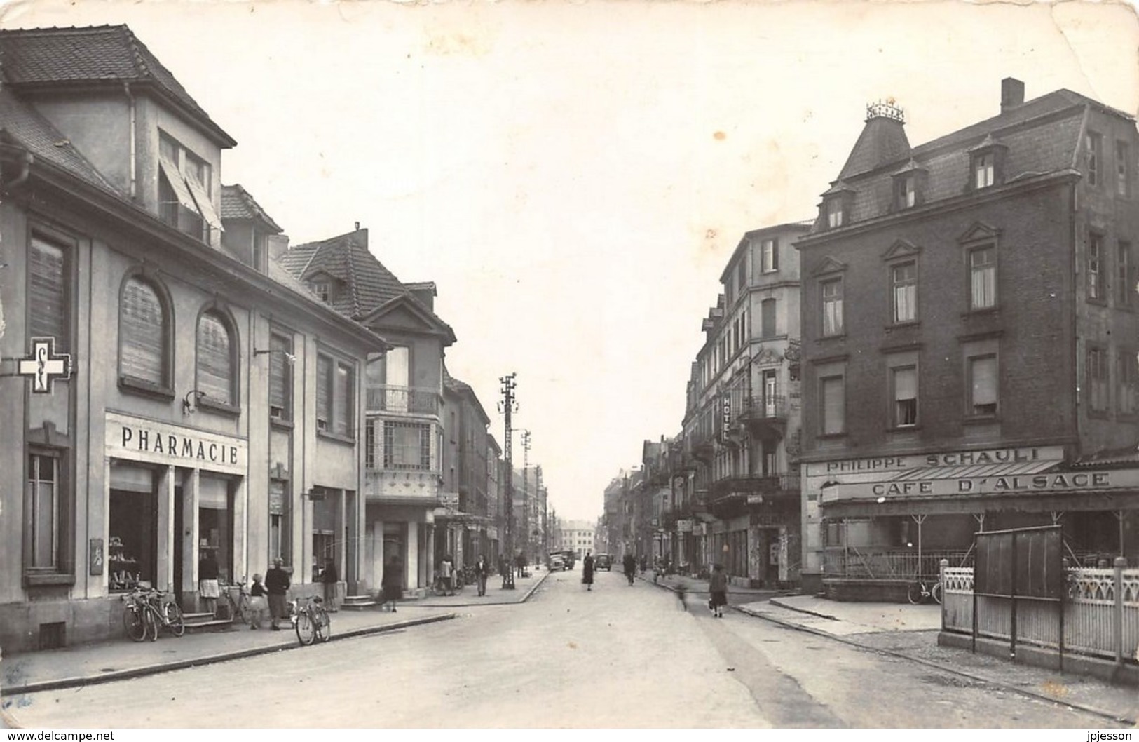 MOSELLE  57  HAGONDANGE  RUE DE LA GARE - Hagondange