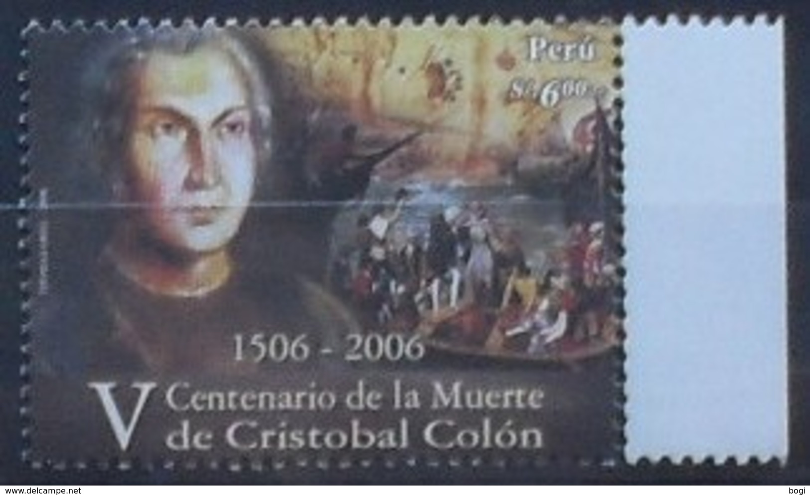 Peru 2006 V Centenario De La Muette De Cristobal Colón ** MNH - Pérou