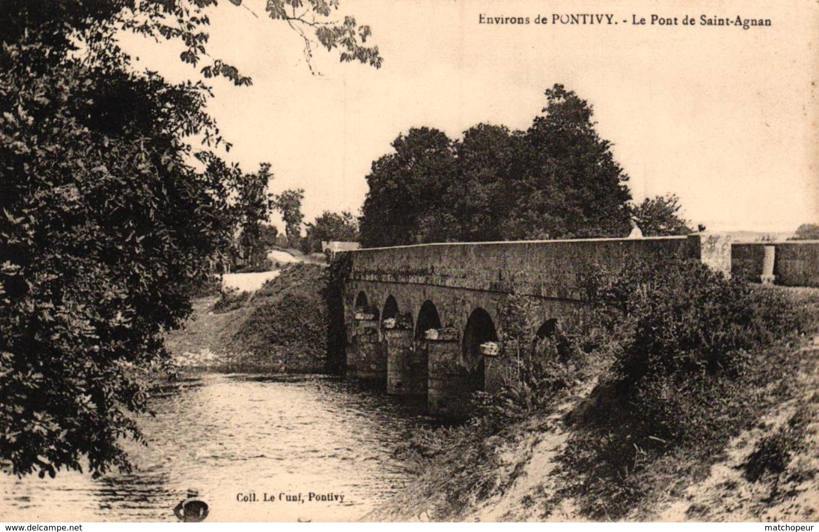 ENVIRONS DE PONTIVY - LE PONT DE SAINT AGNAN - Pontivy