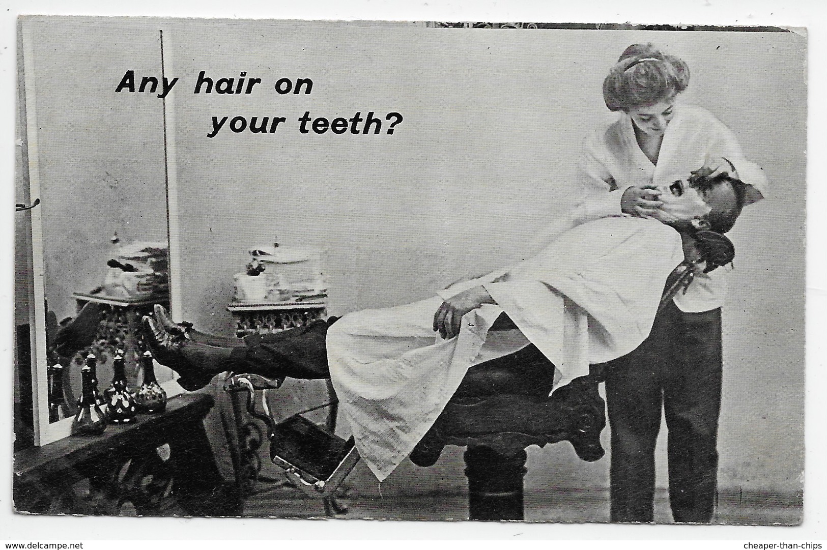 Dentist - "Any Hair On Your Teeth?" - Comics