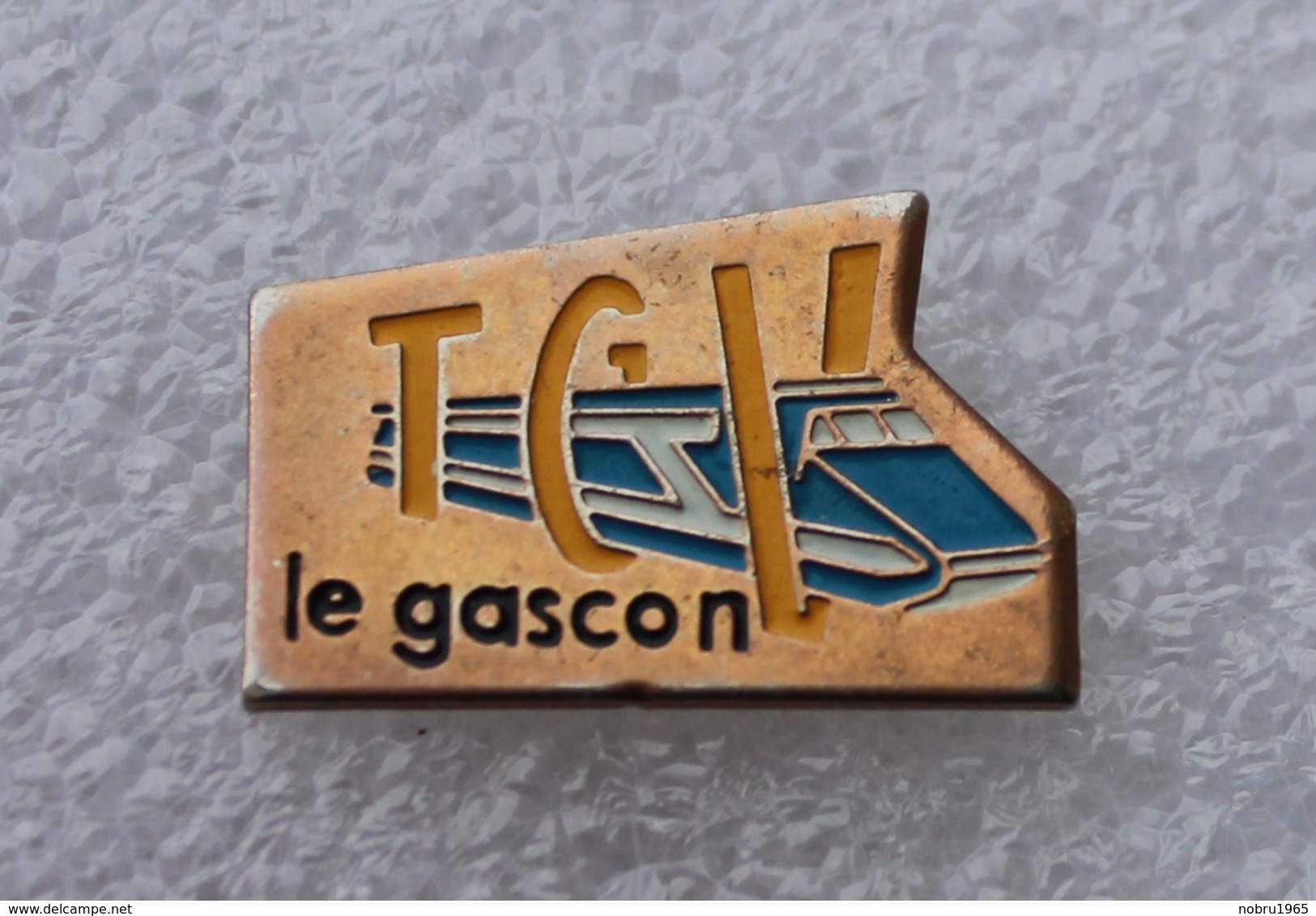 Pin's Train TGV . Le Gascon - TGV