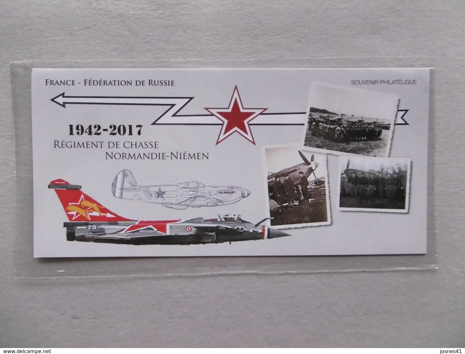 2017  BF 139 * *  No YVT 5167 Et 5167A  REGIMENT DE CHASSE NORMANDIE NIEMEN SOUS BLISTER D ORIGINE - Blocs Souvenir