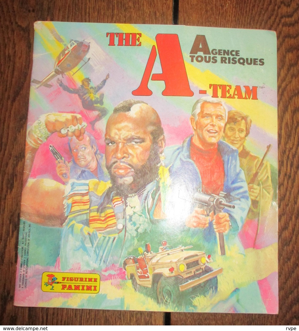 Album Panini THE A-TEAM Agence Tous Risques De 1983 - Edition Française