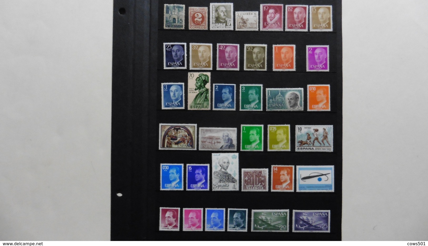 Espagne  : 36 Timbres Neufs - Collections