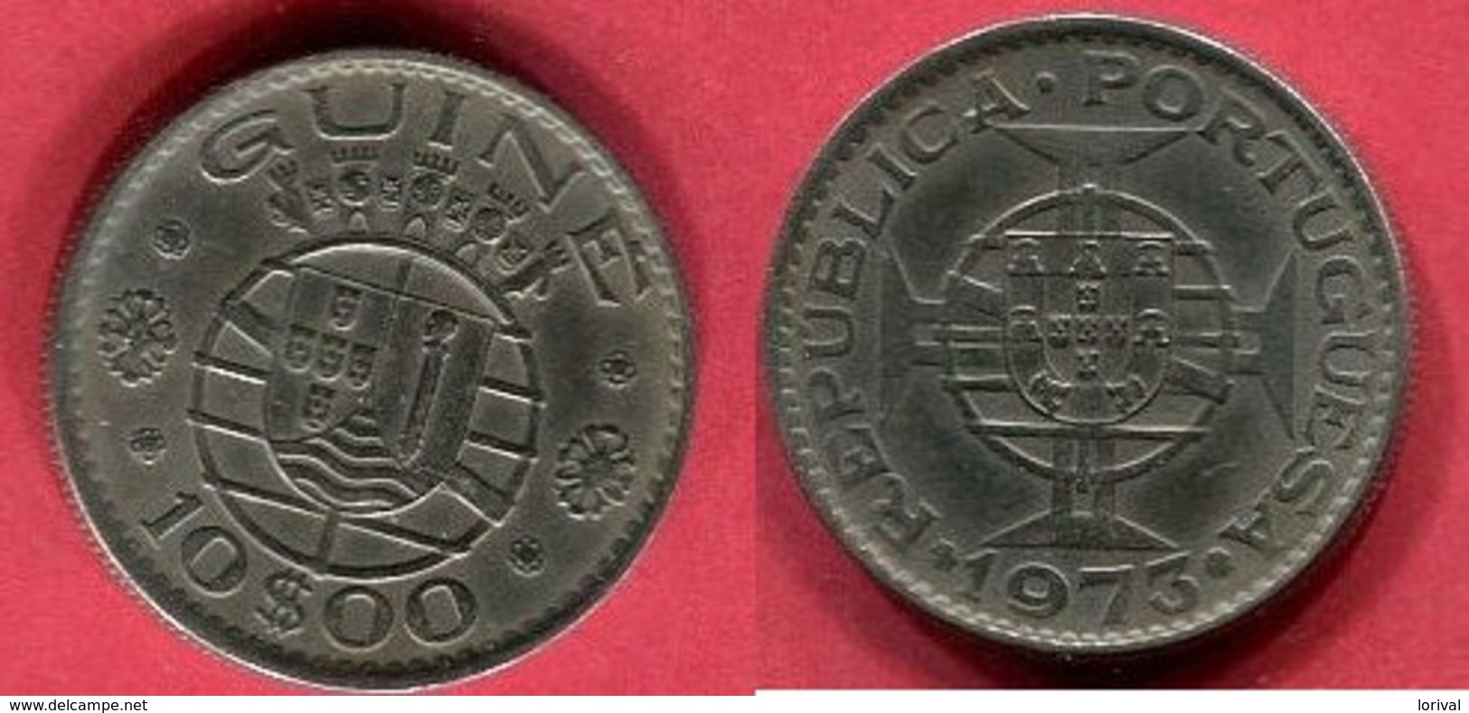 10ESCUDOS ( KM 16) TB+5 - Guinea Bissau