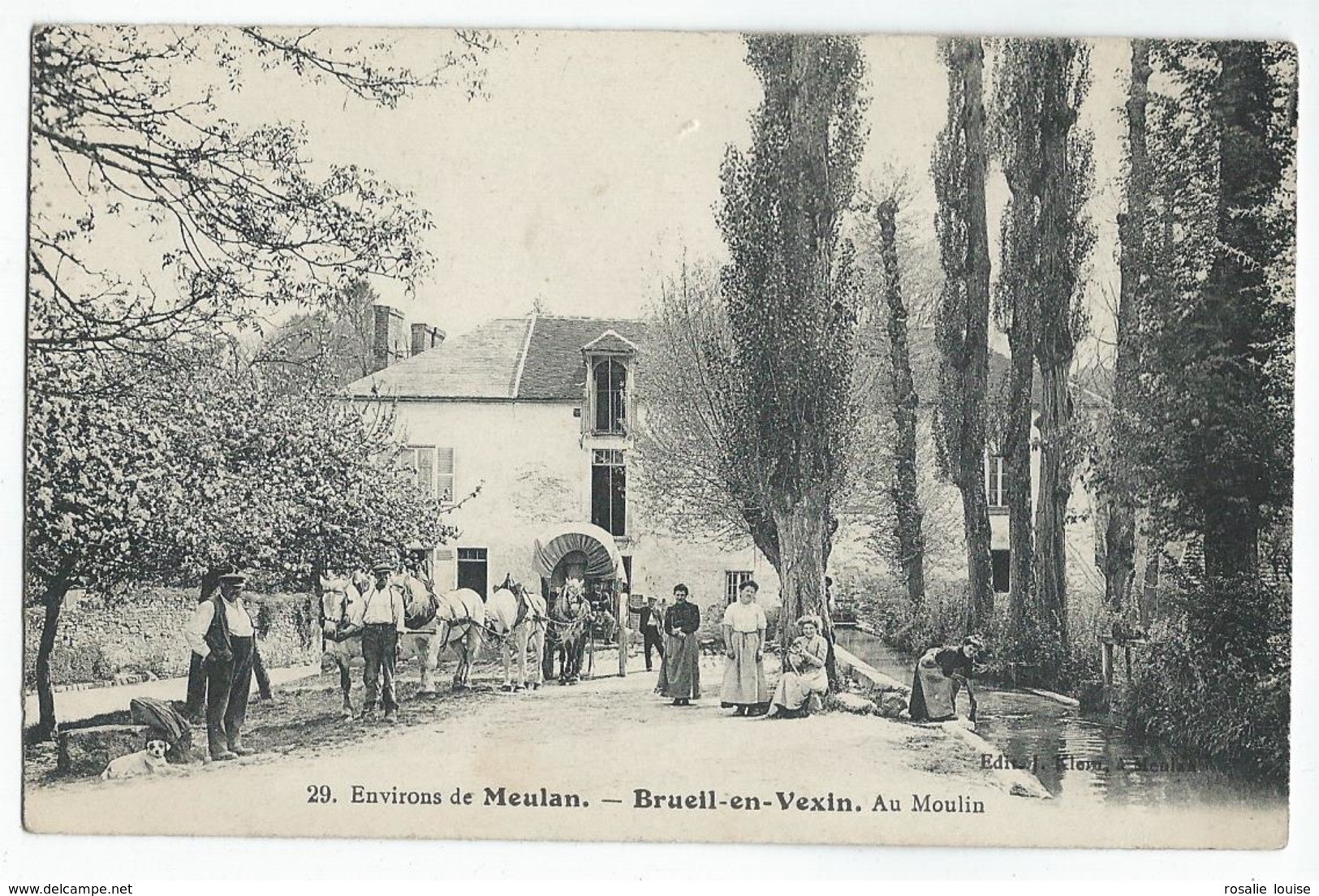 Environs De Meulan - BRUEI-en-VEXIN (78) - Au Moulin - Autres & Non Classés