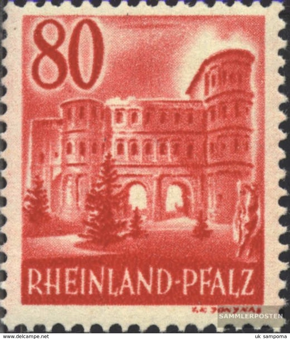 Franz. Zone-Rheinland Palatine 40 With Hinge 1948 Views - Autres & Non Classés