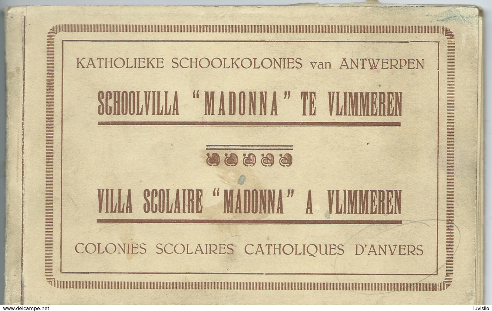 Vlimmeren Katholieke Schoolkolonies Van Antwerpen - Schoolvilla Madonna ( 11 Kaarten ) Certaines Sont Détachées !!! - Beerse