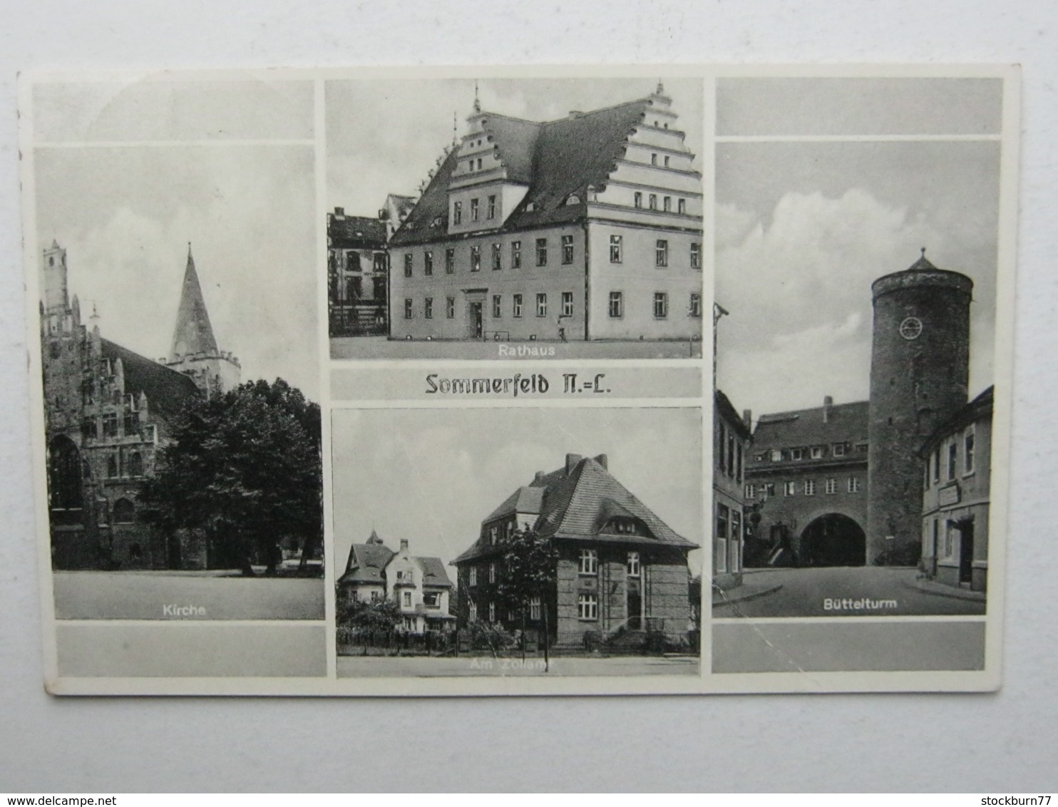 SOMMERFELD  , Schöne Karte  , Knicke - Sommerfeld