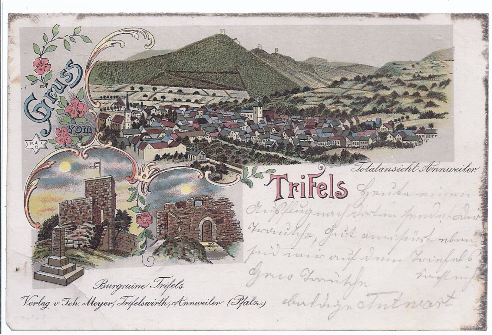 19285 - Trifels - Lithografie - Autres & Non Classés