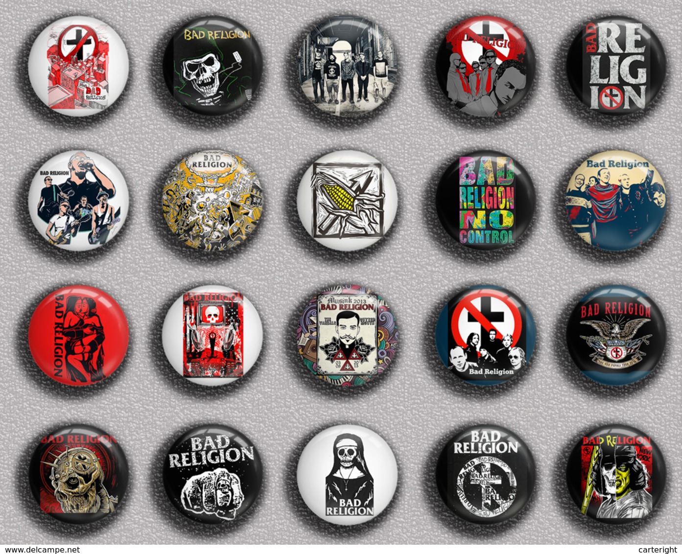 55 X Bad Religion band music fan ART BADGE BUTTON PIN SET  (1inch/25mm diameter)