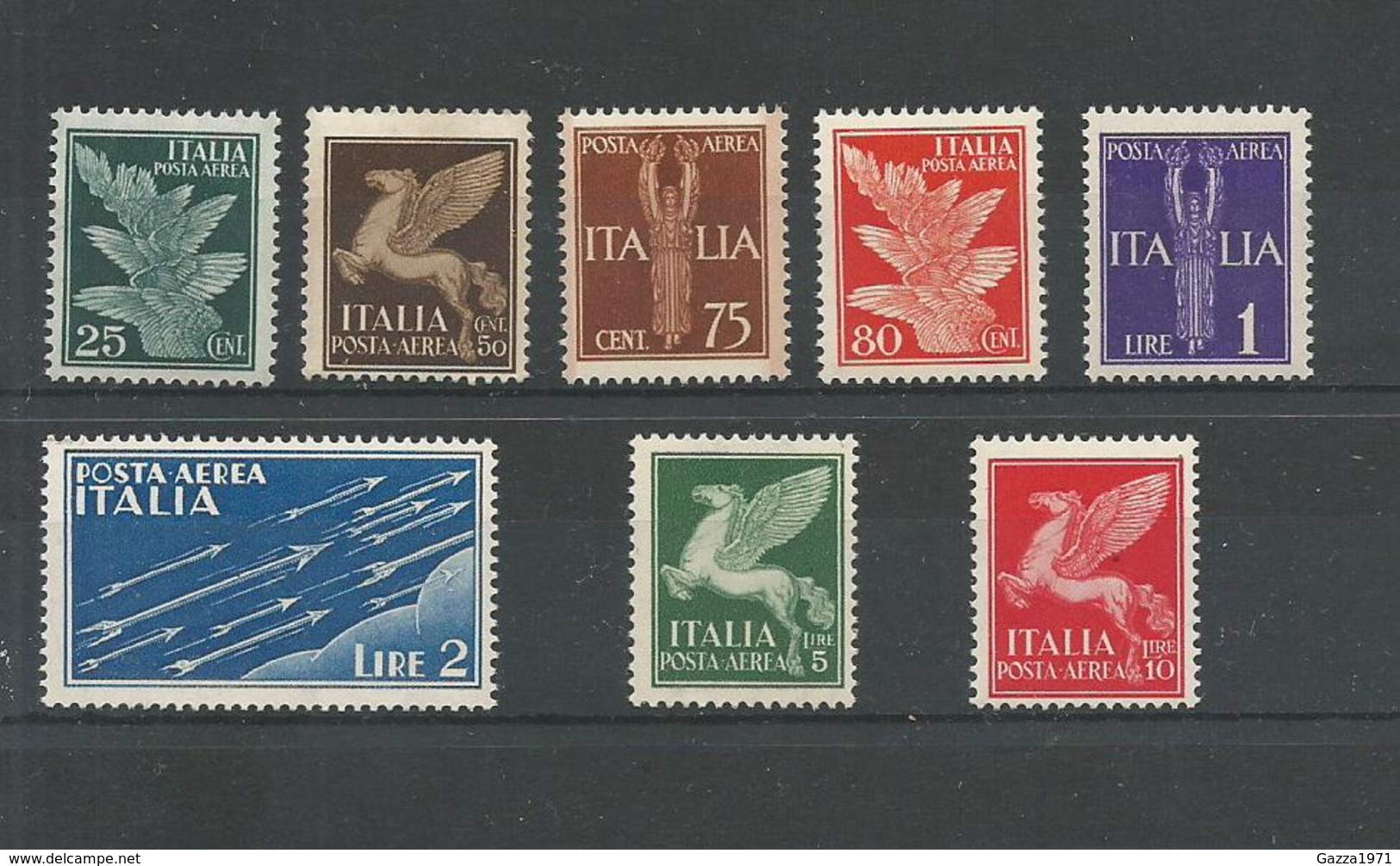 Regno D' Italia 1930/32, Posta Aerea Soggetti Allegorici - Posta Aerea