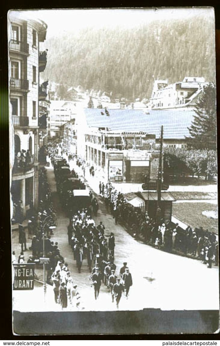 CHAMONIX DEFILE CP PHOTO RARE - Chamonix-Mont-Blanc