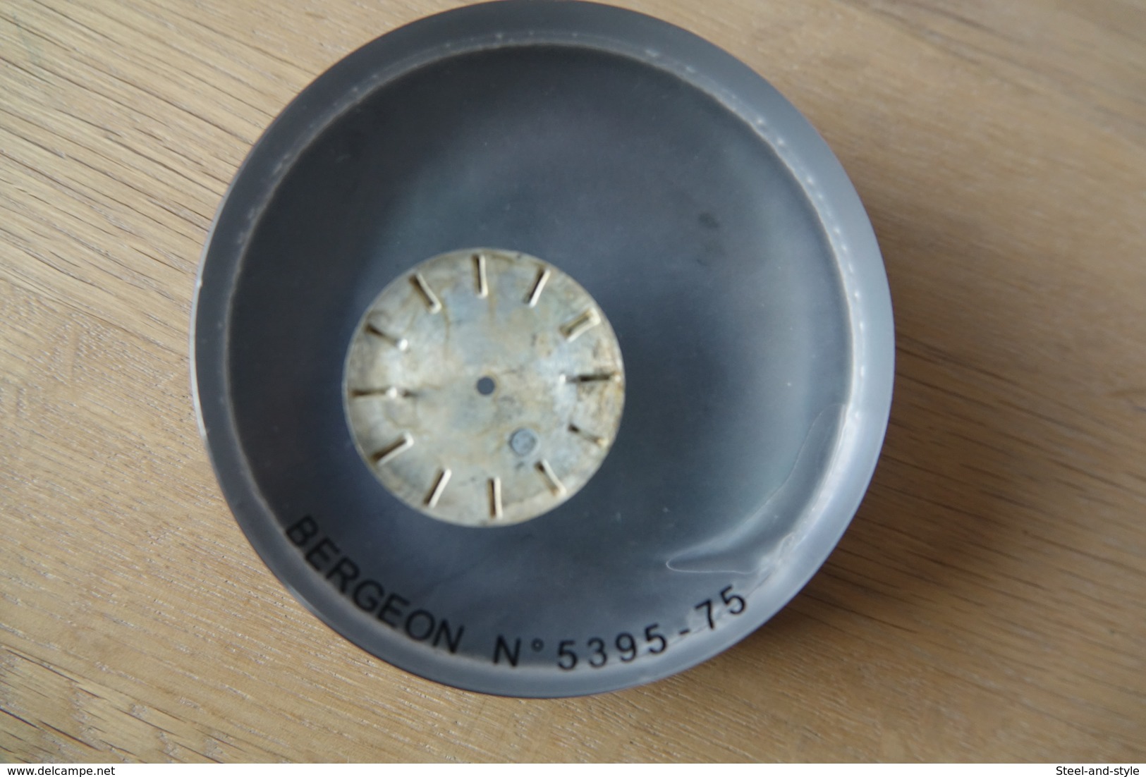 Watches PARTS : DIAL ZODIAC HERMETIC  ** - Color : Silver  - Original Vintage - Genuine Parts - Swiss Made - Autres & Non Classés