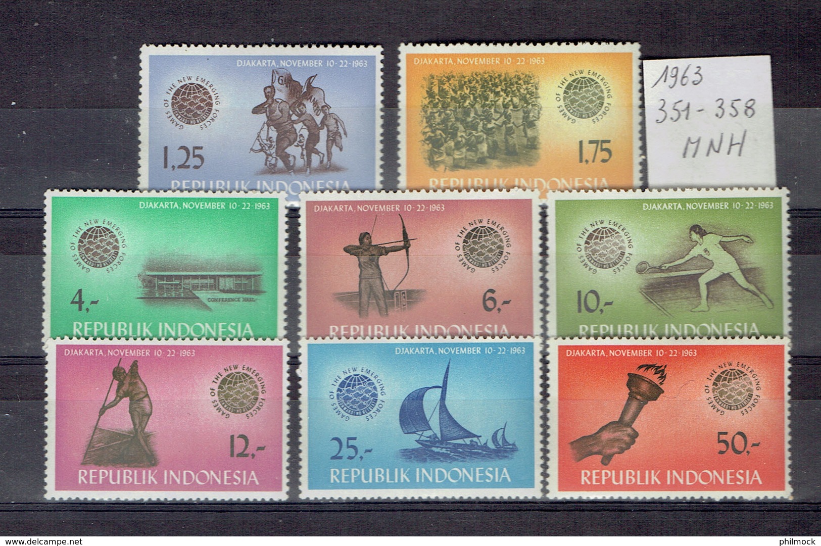 Indonésie-indonesia - 351-358 MNH - Indonesia