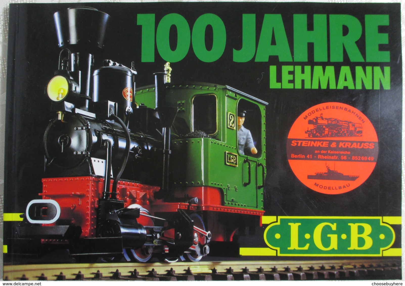 Katalog LGB 1981 100 Jahre Lehmann True Vintage Brochure - Sonstige & Ohne Zuordnung