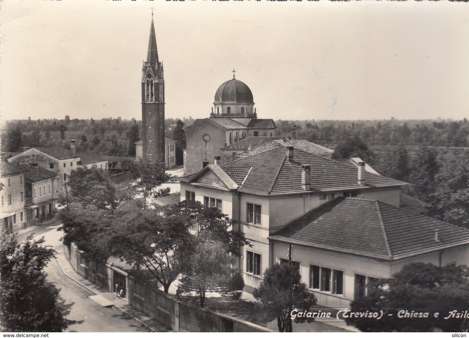 Gaiarine - Chiesa E Asilo - Treviso