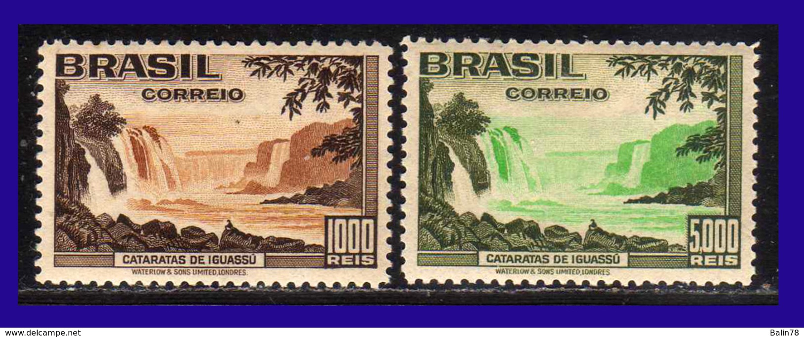 1932 - Brasil - Sc. 455 - 456 - MLH - BR-046 - Nuovi