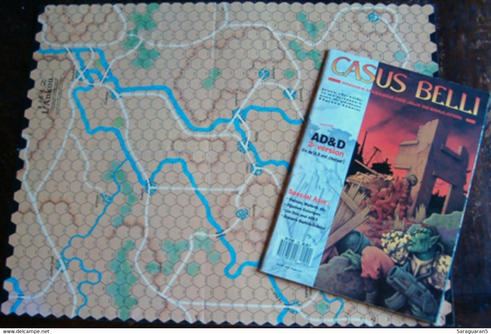 MAGAZINE - CASUS BELLI - Numéro 50 - 1989 Avec Wargame L'ankou 1812 - Juegos De Representaciones