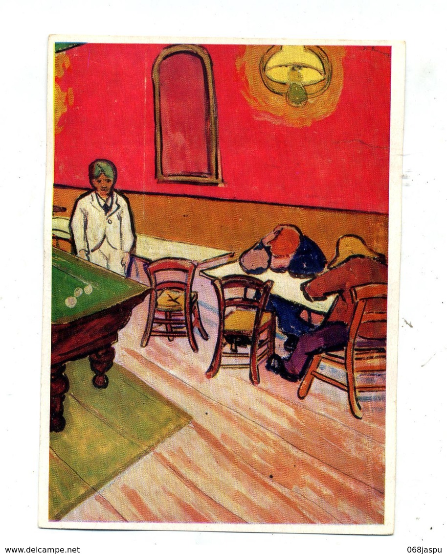 Carte Tableau Van Gogh Café Cachet Saint Louis Sur Carré Rethondes - Peintures & Tableaux