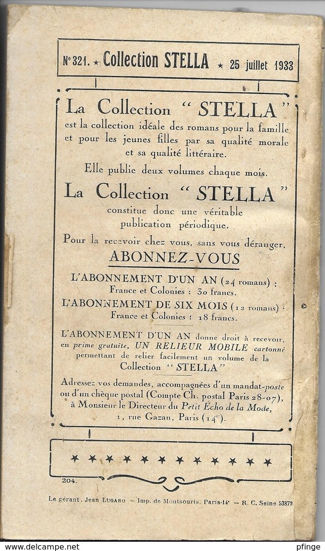 Mammy, Moi Et Les Autres Par Yvonne Brémaud - Coll. Stella N°321 - 1901-1940