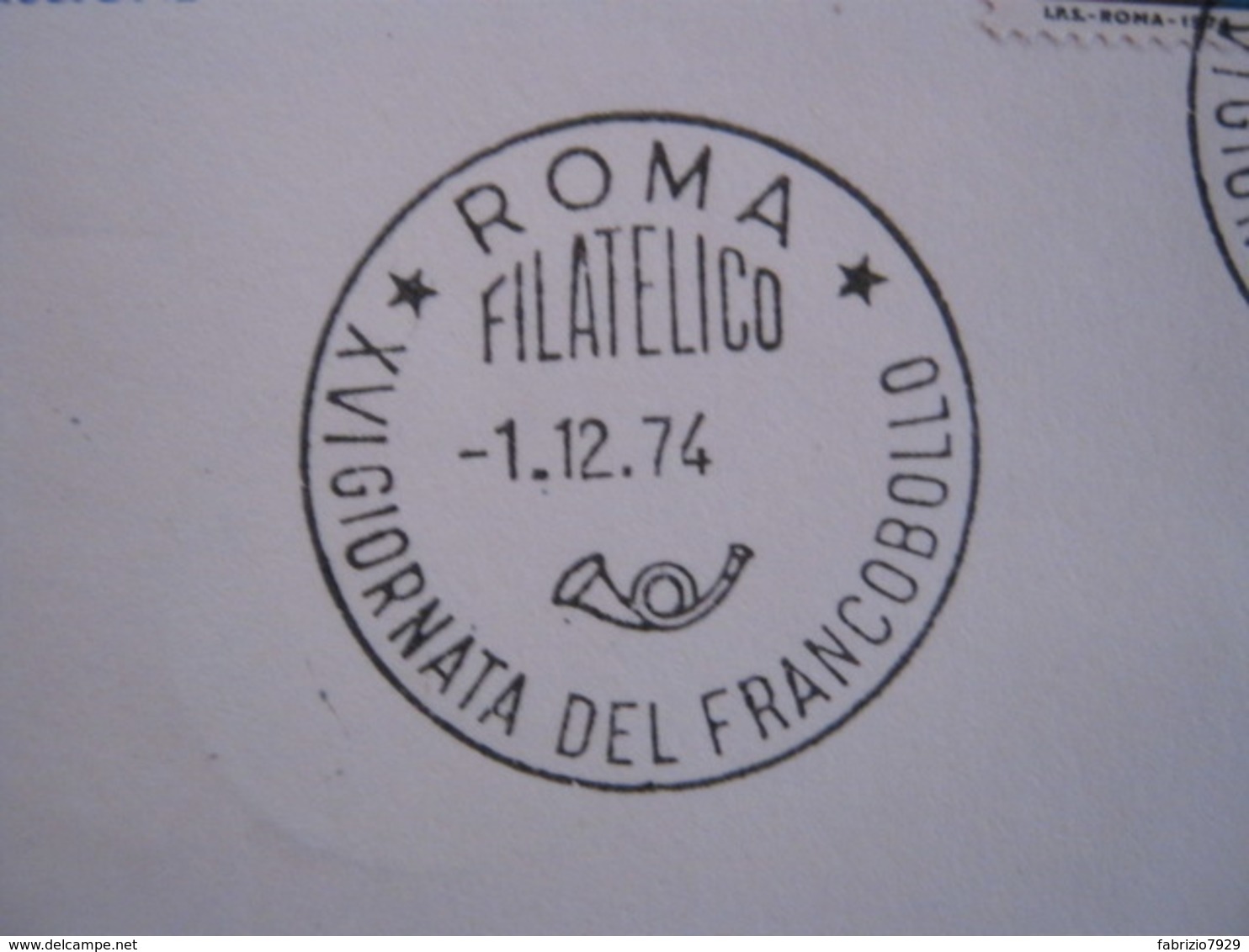 A.05 ITALIA ANNULLO - 1974 ROMA GIORNATA DEL FRANCOBOLLO FDC MASCHERE CARNEVALE - Karnaval