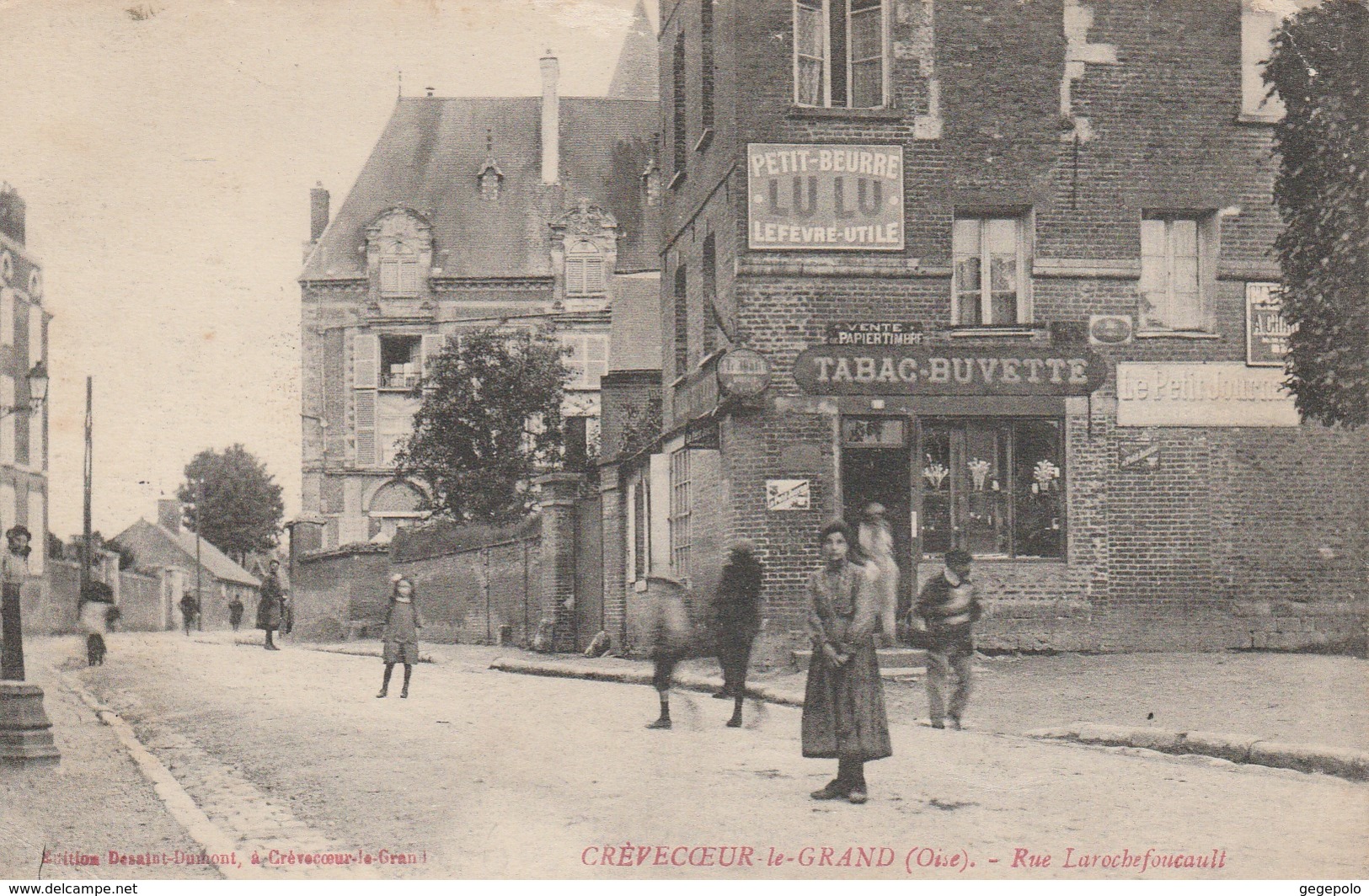 CREVECOEUR Le GRAND   - Rue Larochefoucault - Crevecoeur Le Grand