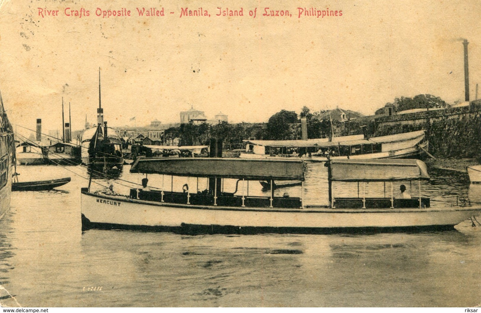 PHILIPPINES(MANILA) BATEAU - Philippines