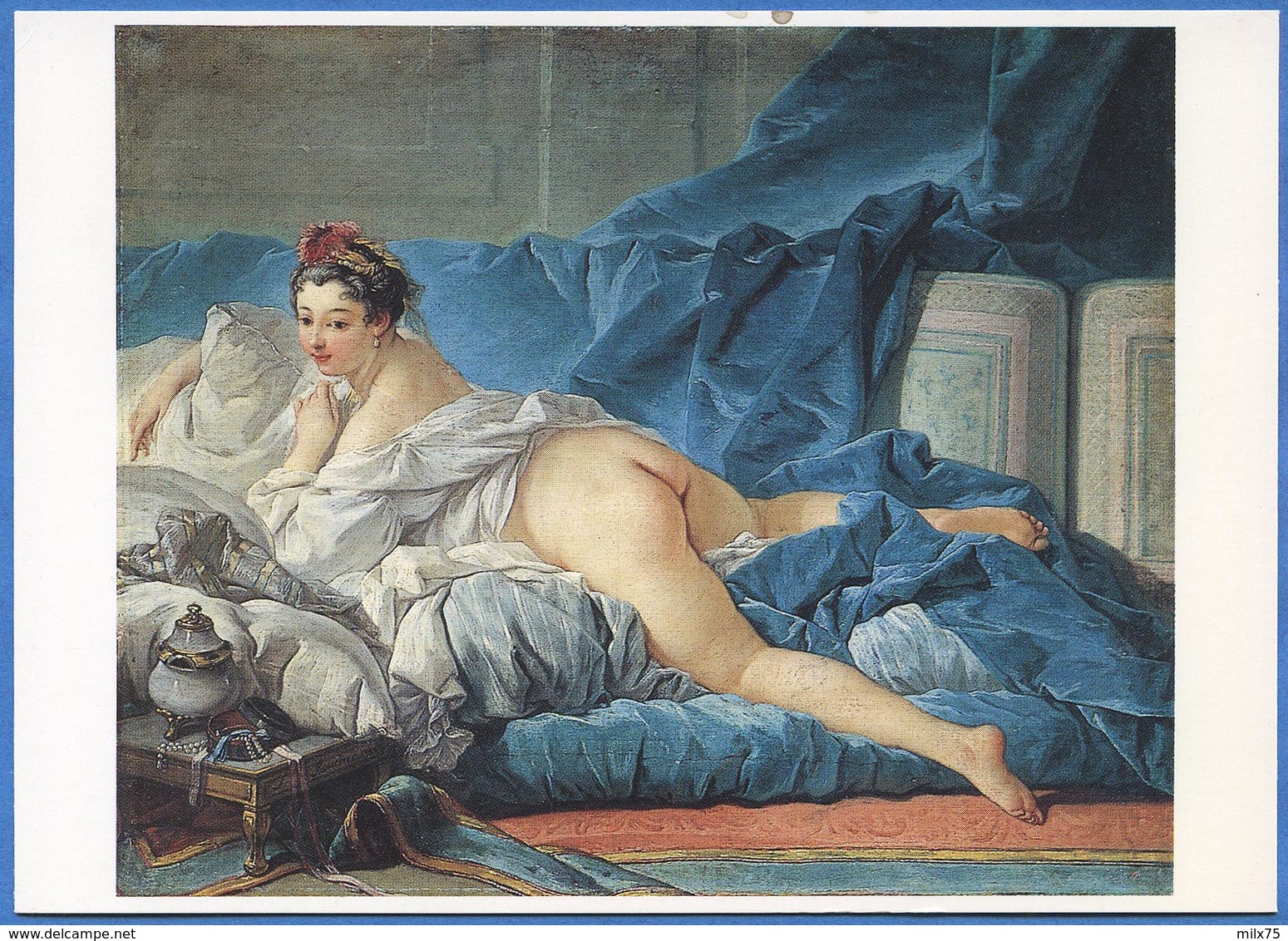 François BOUCHER (1703-1770) - L'Odalisque, 174 (5 ) - Peintures & Tableaux