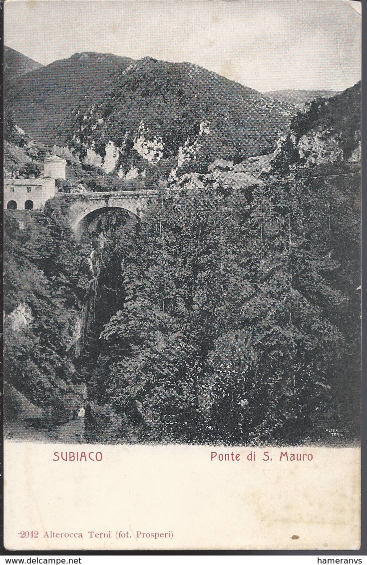 Subiaco - Ponte San Mauro - Roma - HP1500 - Altri & Non Classificati