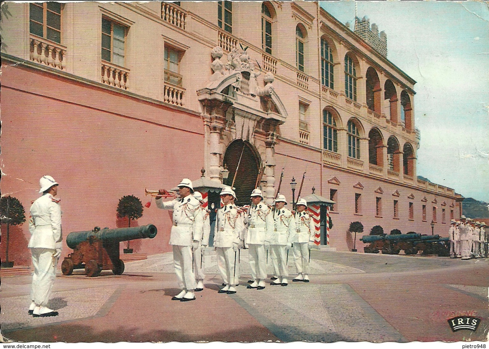 Principaute De Monaco, Montecarlo, La Reléve De La Garde Princiers Devant Le Palais Du Prince, Cambio Della Guardia - Palazzo Dei Principi