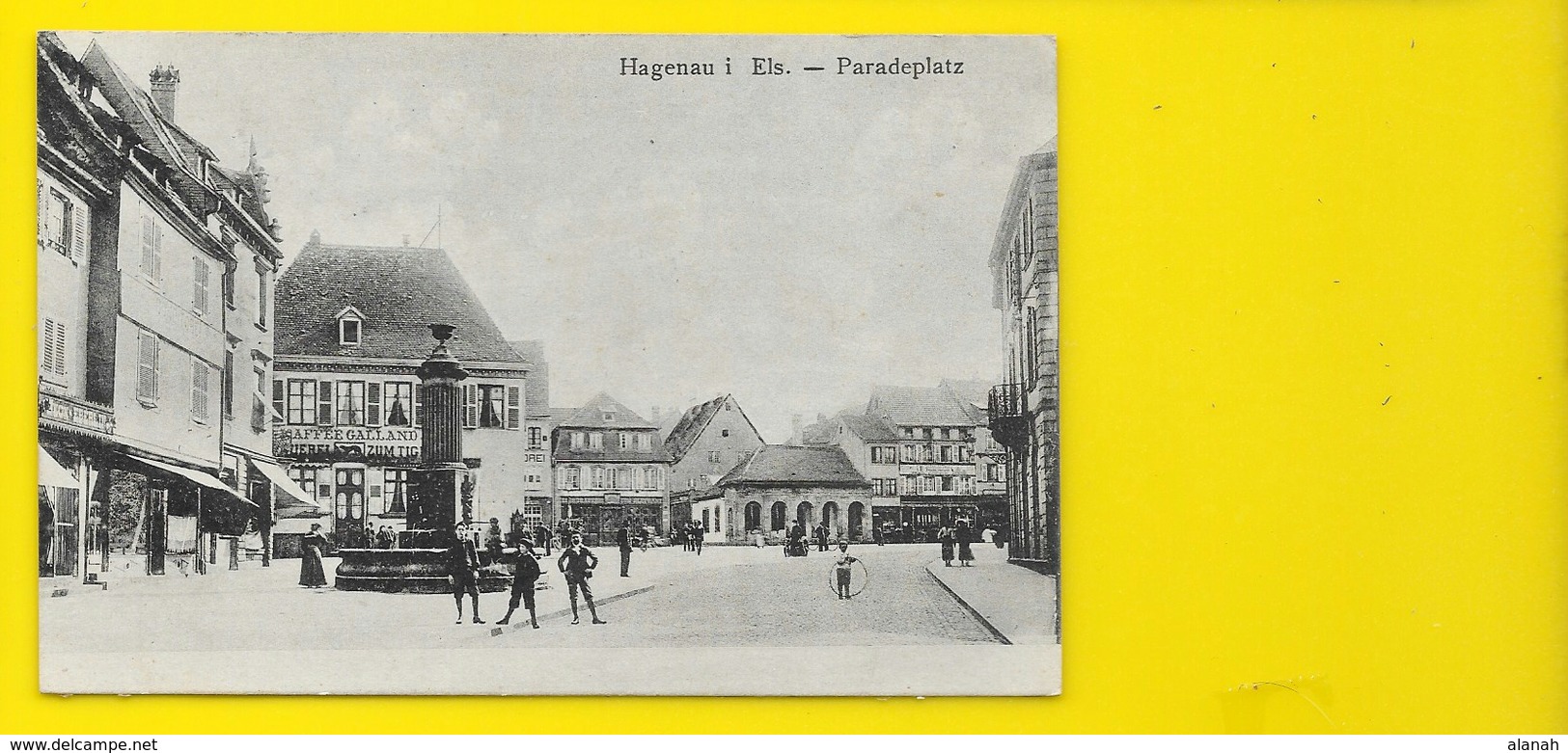 HAGUENAU I. Els Paradeplatz (Mohr & Lüdke) Bas-Rhin (67) - Haguenau