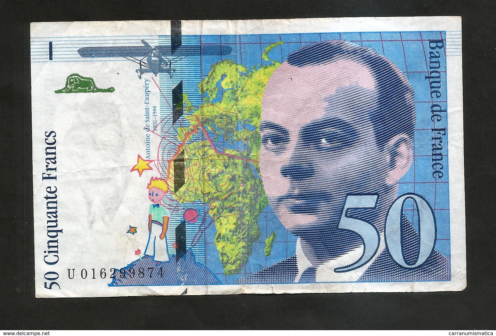 FRANCE - BANQUE De FRANCE - 50 Francs St Exupéry (1994) - 50 F 1992-1999 ''St Exupéry''