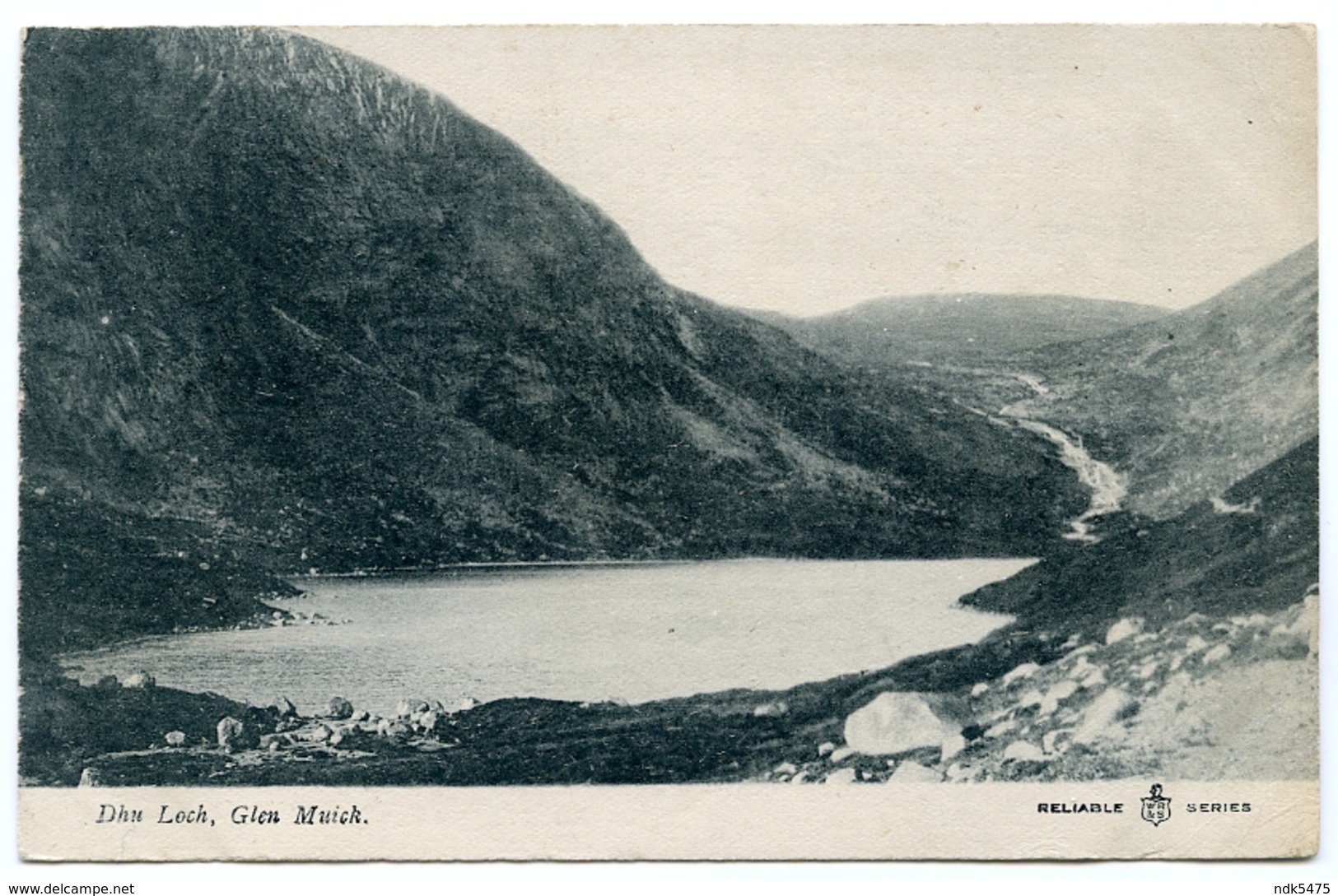 GLEN MUICK, DHU LOCH / ADDRESS - LONDON, ROYAL FREE HOSPITAL, GRAYS INN ROAD (RENARD) - Aberdeenshire