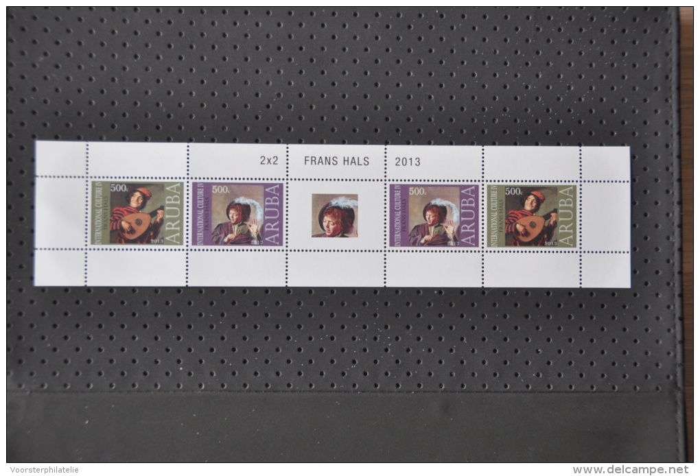 ARUBA ++ NEW NEW ++ 2013 VEL FRANS HALS PAINTER SCHILDER MNH NEUF ** - Curaçao, Nederlandse Antillen, Aruba