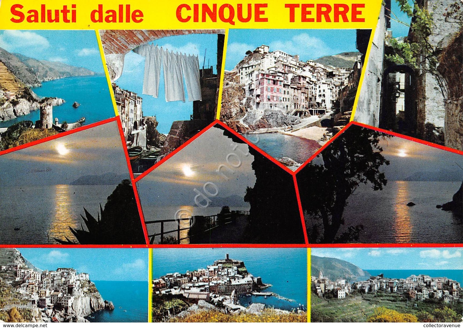 Cartolina Cinque Terre 10 Vedute 1967 (La Spezia) - La Spezia