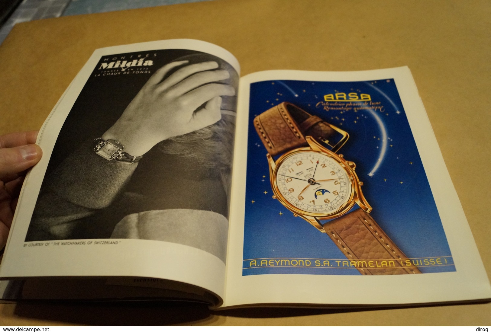 ancien catalogue 1950,Journal Suisse d'Horlogerie et Bijouterie,complet,26 Cm. sur 20 Cm.