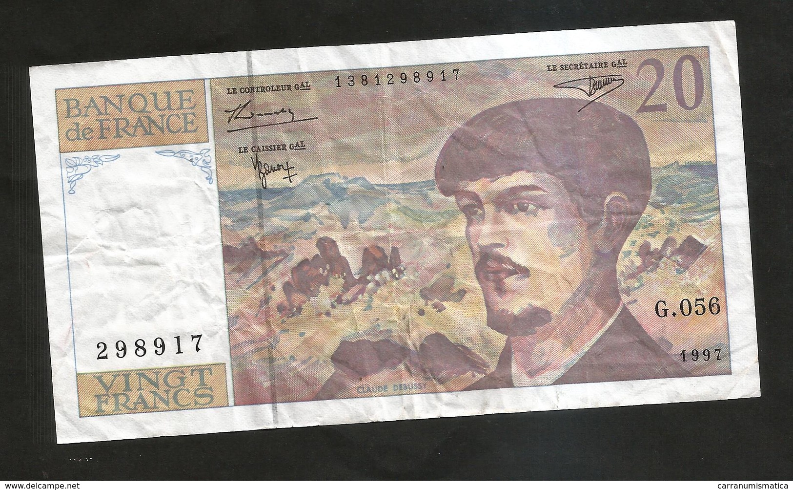 FRANCE - BANQUE De FRANCE - 20 Francs DEBUSSY (1997) - 20 F 1980-1997 ''Debussy''