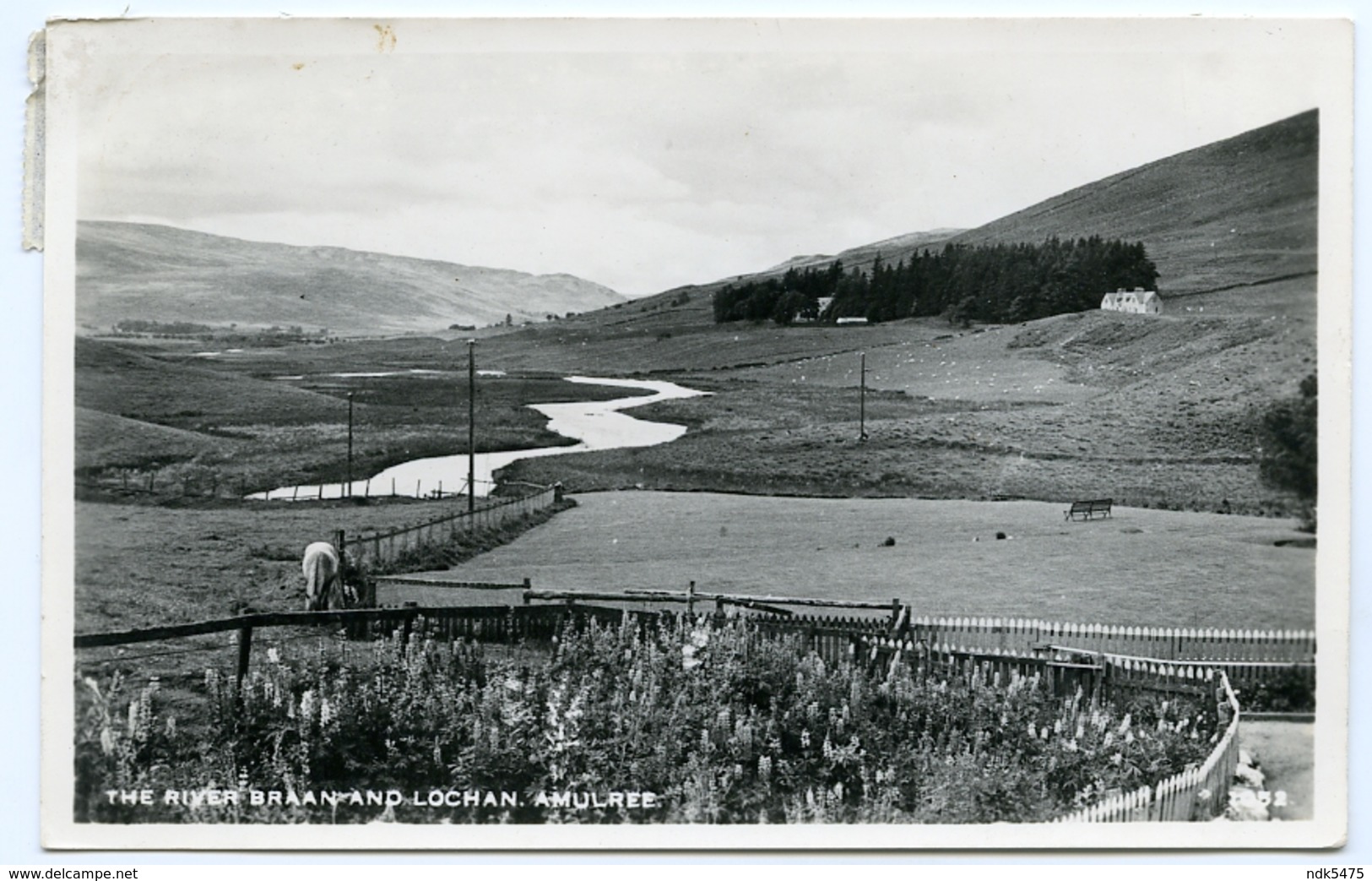 DUNKELD : AMULREE - THE RIVER BRAAN AND LOCHAN / ADDRESS - LARGS, SPALDING DRIVE (COUTTS) - Perthshire