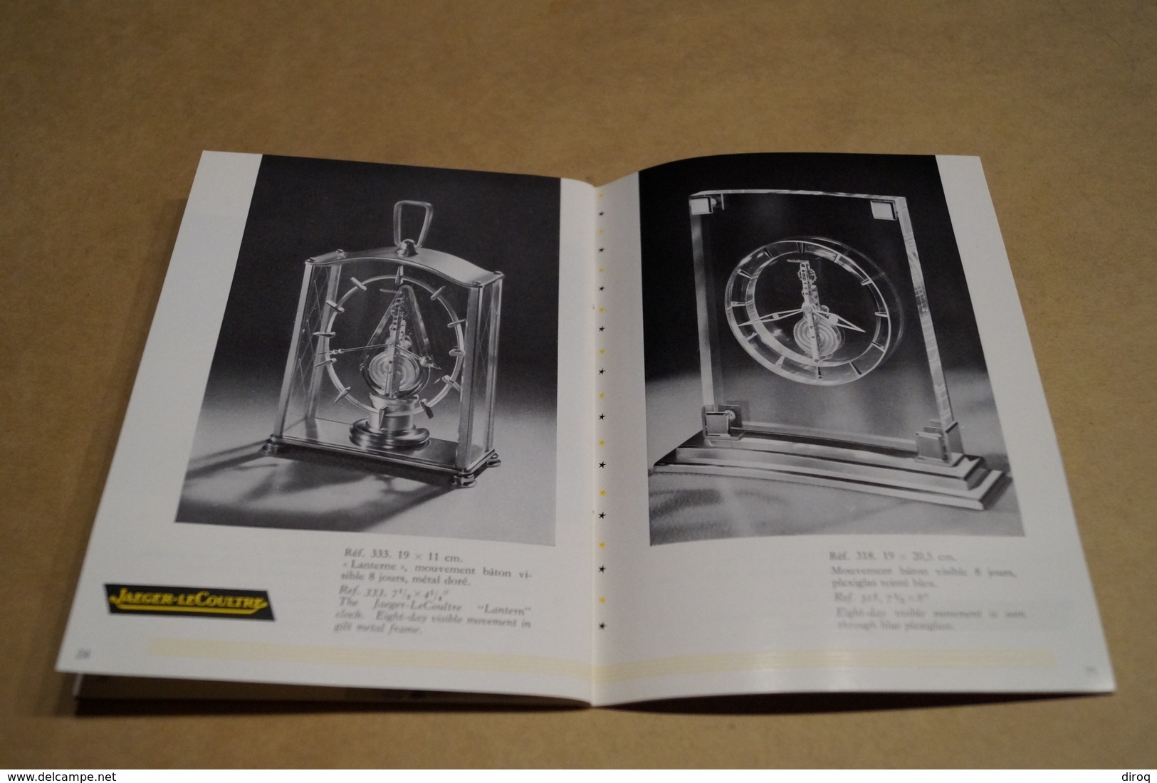 RARE ancien catalogue Jaeger-LeCoultre,horlogerie de Luxe,Genève 1960,complet 32 pages,16,5 Cm./12,5 Cm.