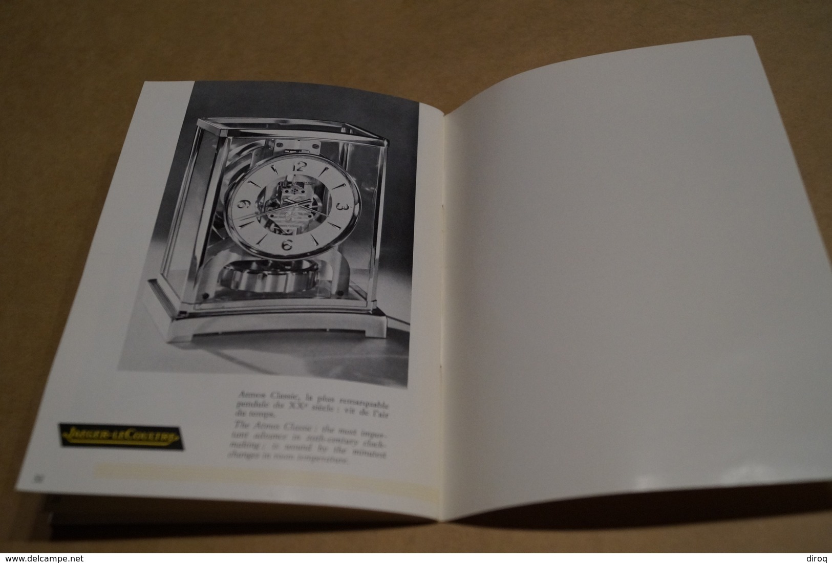 RARE ancien catalogue Jaeger-LeCoultre,horlogerie de Luxe,Genève 1960,complet 32 pages,16,5 Cm./12,5 Cm.